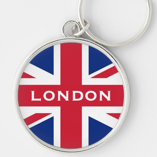 Union Jack Key Ring (Front)