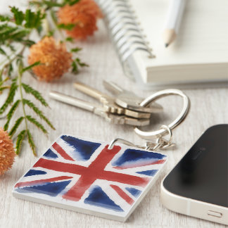 Union jack key rings
