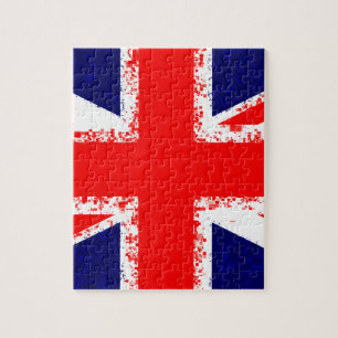 Union jack london flag uk jigsaw puzzle