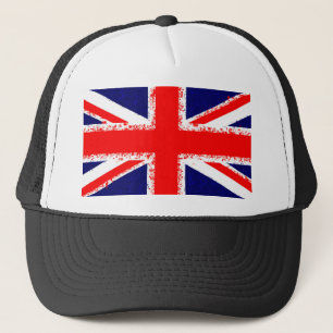 Union jack london flag uk trucker hat
