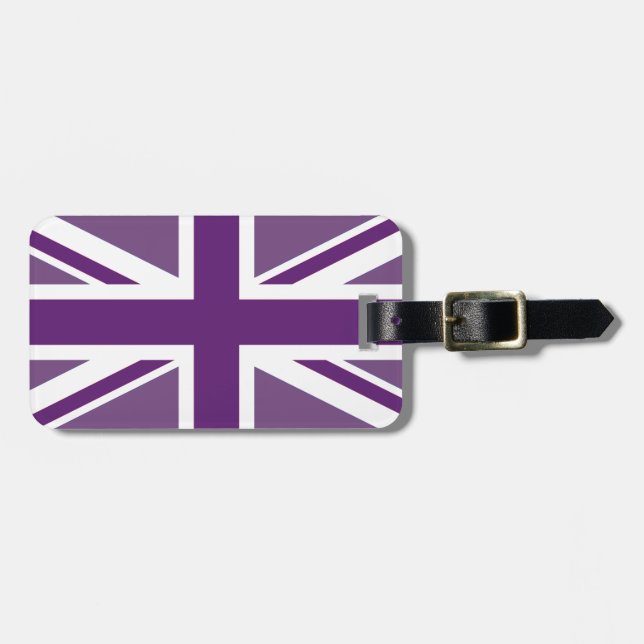 Union Jack Luggage Tag (Front Horizontal)