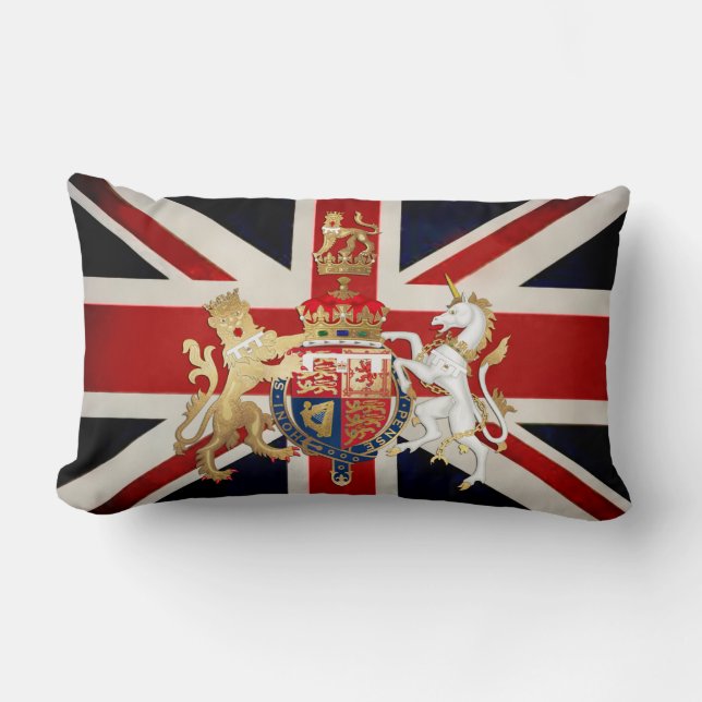 Union Jack Lumbar Cushion (Front)