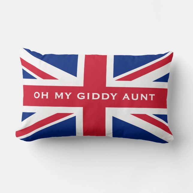 Union Jack Lumbar Cushion (Front)
