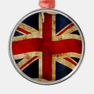 Union Jack Metal Ornament