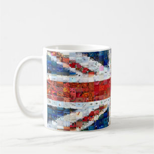 Union Jack Montage Coffee Mug