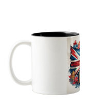 Union Jack Mug with Iconic British Landmarks