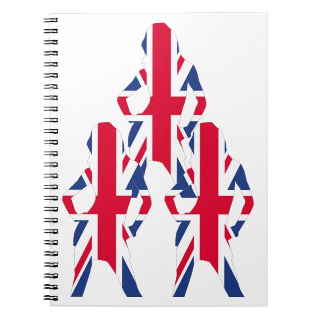 Union jack notebook (Front)