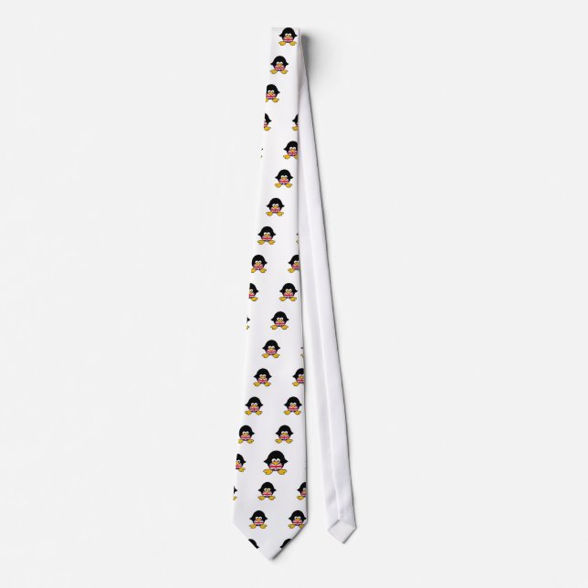 Union Jack Penguin Tie (Front)