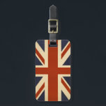 Union Jack Retro Luggage Tag<br><div class="desc">The Classic Union Jack !</div>