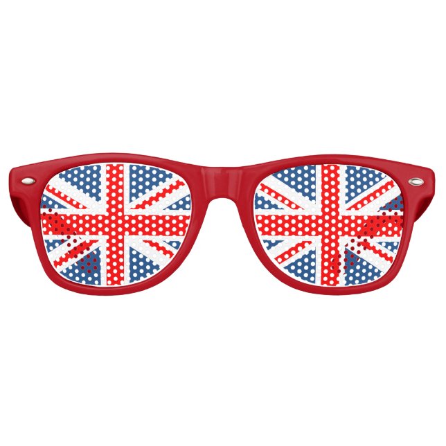 Union Jack Retro Sunglasses (Front)