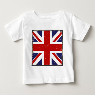 Union Jack Shabby Chic Baby T-Shirt