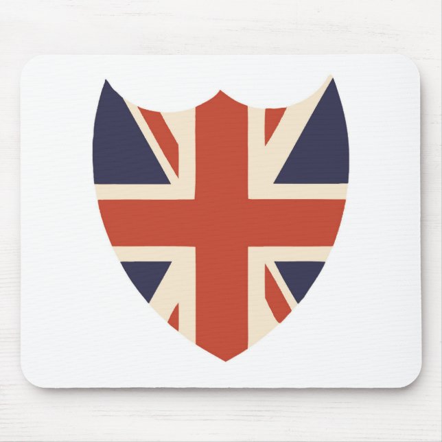 UNION JACK SHIELD MOUSEPAD (Front)