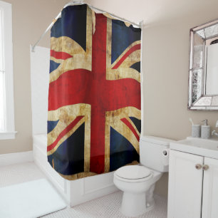 Union Jack Shower Curtain