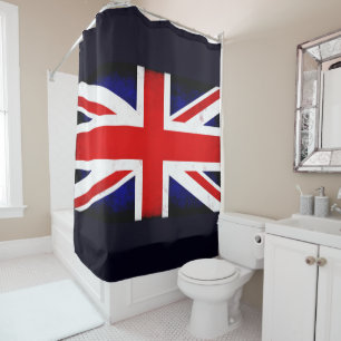 Union Jack Shower Curtain