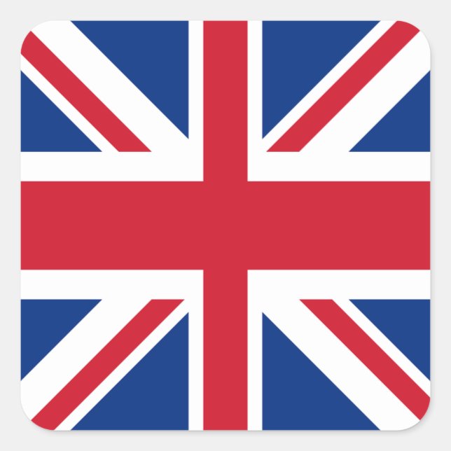 Union Jack Sticker (Front)