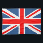 Union Jack Tea Towel<br><div class="desc">Union Jack kitchen towel</div>