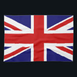 Union Jack Tea Towel<br><div class="desc">Simple and clean British Flag Union Jack.</div>