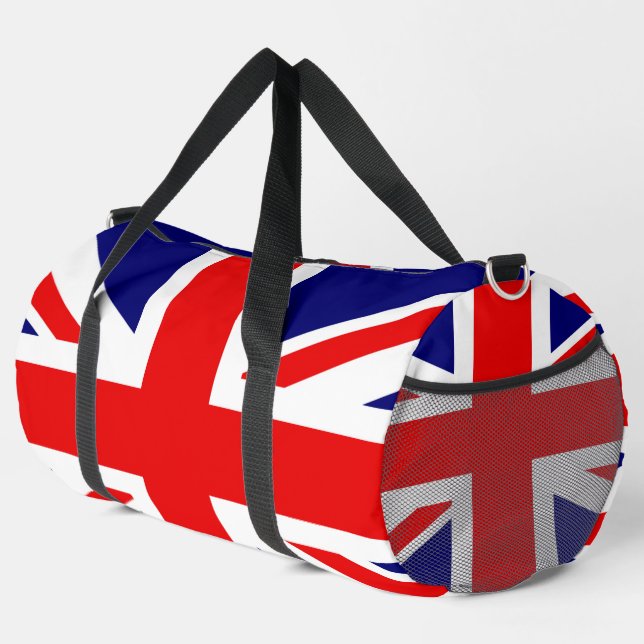 UNION JACK - THE BRITISH FLAG       DUFFLE BAG (Right Corner)