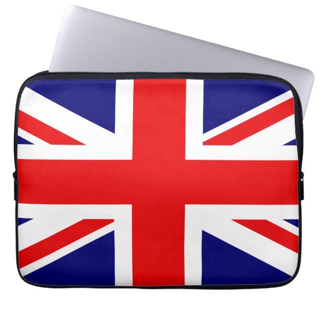 UNION JACK - THE BRITISH FLAG  London     Laptop Sleeve (Front)
