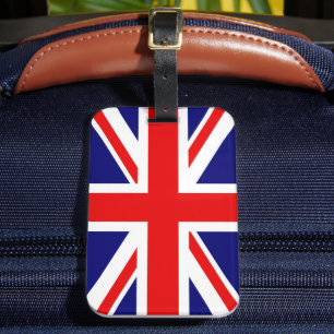 UNION JACK - THE BRITISH FLAG  London     Luggage Tag
