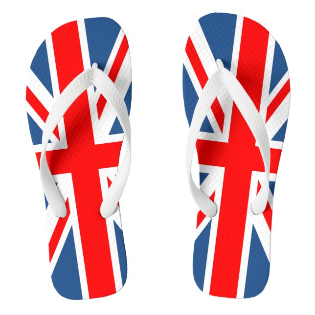 Union Jack Thongs (Footbed)