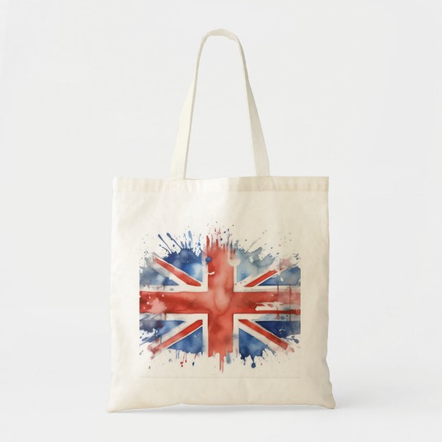 Union jack tote bag (Front)