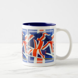 Union Jack ~ Two-Tone Mug