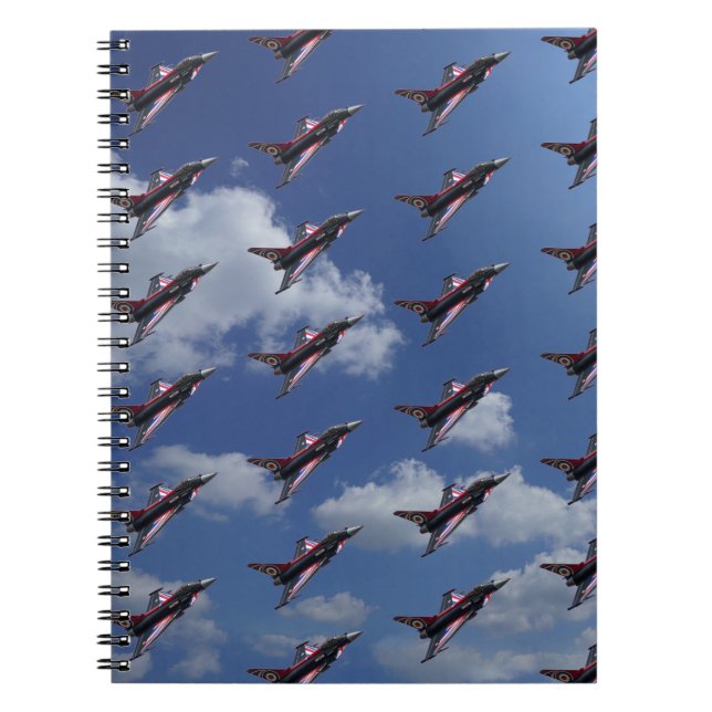 Union Jack Typhoon Notebook (Front)