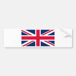 Union Jack  - UK Flag Bumper Sticker