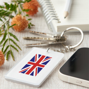 Union Jack UK Flag Keychain