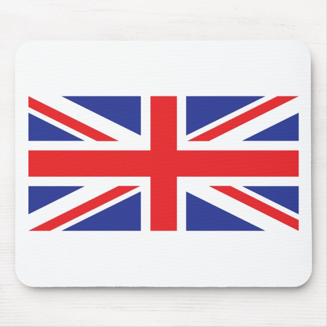 Union Jack UK Flag Mouse Pad (Front)