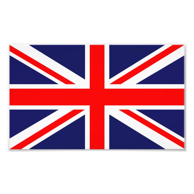Union Jack - UK Flag Photo Print (Front)