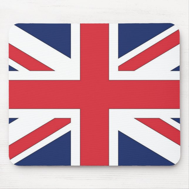 Union Jack, Union Flag of Great Britian Mouse Pad (Front)