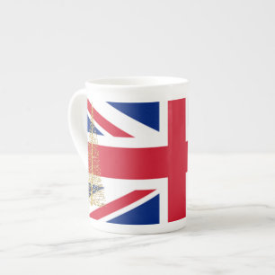 Union Jack United Kingdom Flag Espresso Jumbo Mug
