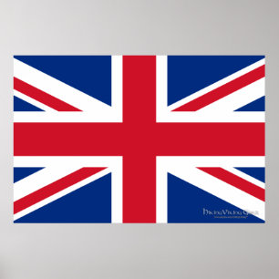 Union Jack United Kingdom Poster