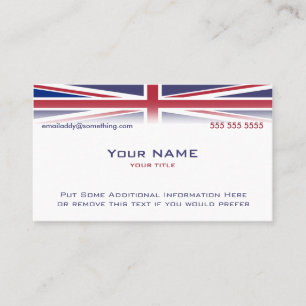 Union Jack version 1 Business Card