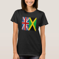 Union Jack With Jamaican Flag & British Caribbean