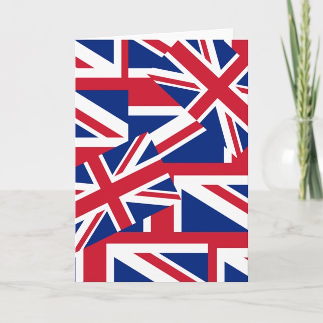 Union Jacks Galore Card (Front)