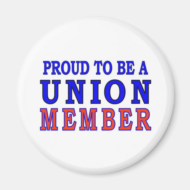 UNION MEMBER MAGNET (Front)