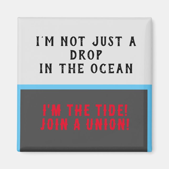 Union Membership Magnet (Front)