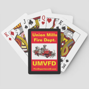 Union Mills VFD Dalmations Playing Cards