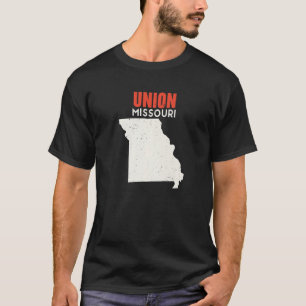 Union Missouri USA State America Travel Missourian T-Shirt