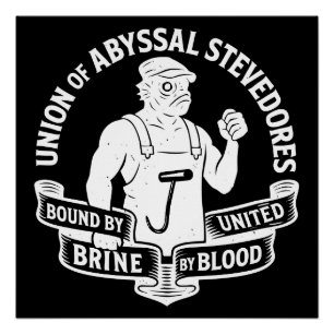Union of Abyssal Stevedores – Bound by Brine Poster