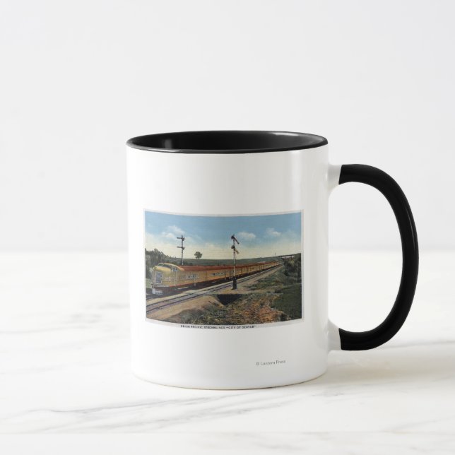 Union Pacific Streamliner "City of Denver" Mug (Right)