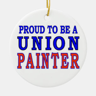 UNION PAINTER CERAMIC ORNAMENT