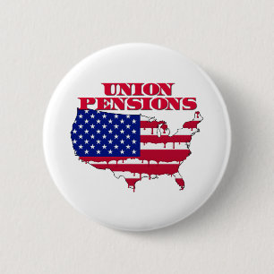 Union Pensions 6 Cm Round Badge