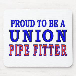 UNION PIPE FITTER MOUSE PAD