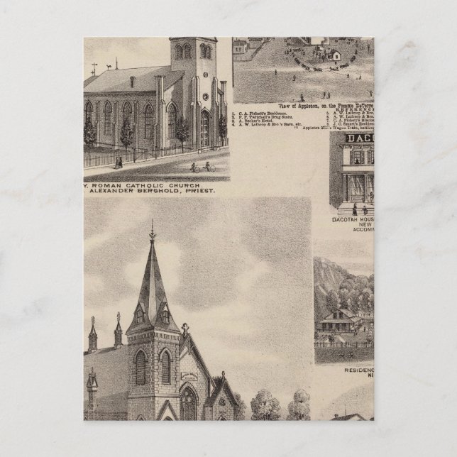 Union Presbyterian, Minnesota Postcard (Front)