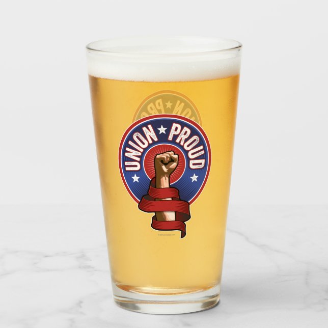 Union Proud Glass (Front Filled)