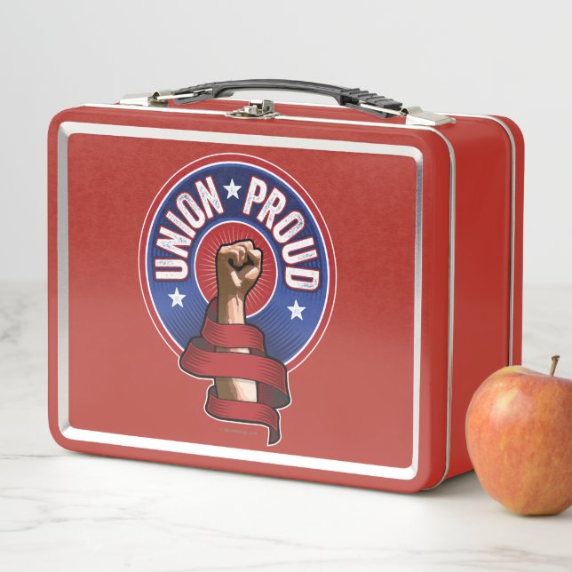 Union Proud Metal Lunch Box (In Situ)